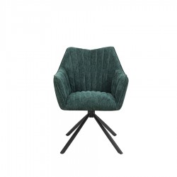 Marcella Swivel Dining Chair Green
